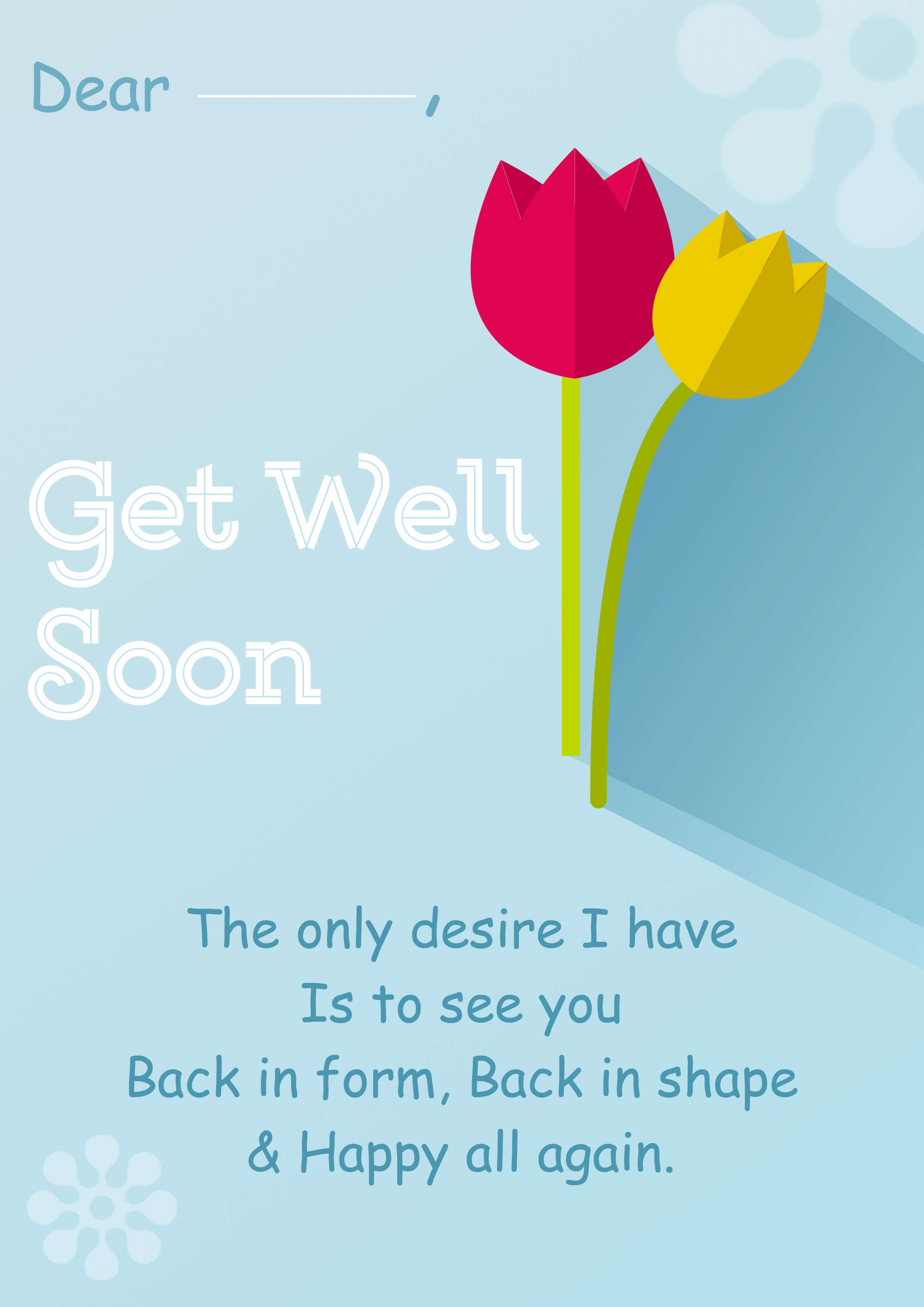 Get Well Soon | eGreetings Portal